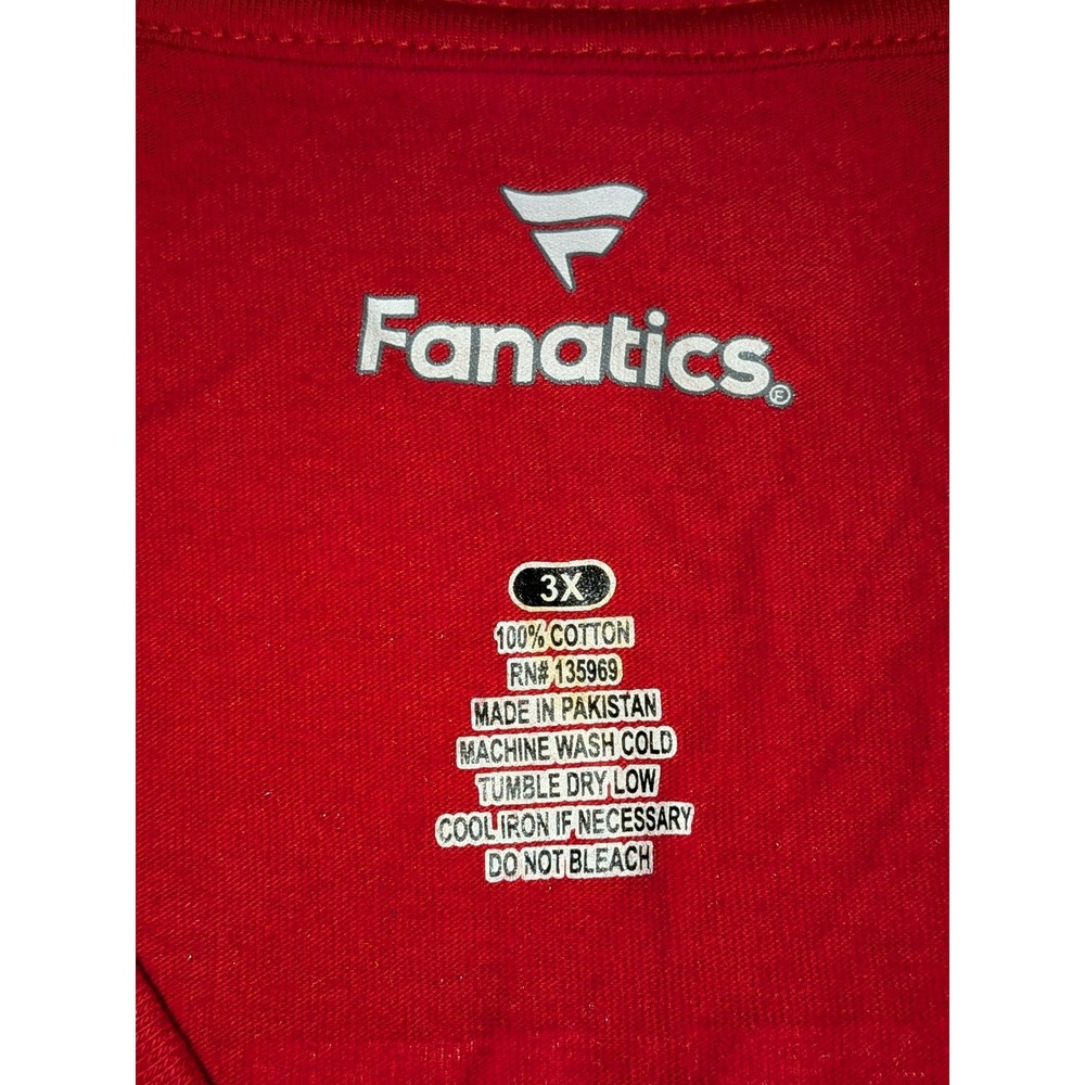 Fanatics 49ers Kittle 85 NFL T-Shirt V-Neck Top Football Jersey 3X NWT - Picture 4 of 9
